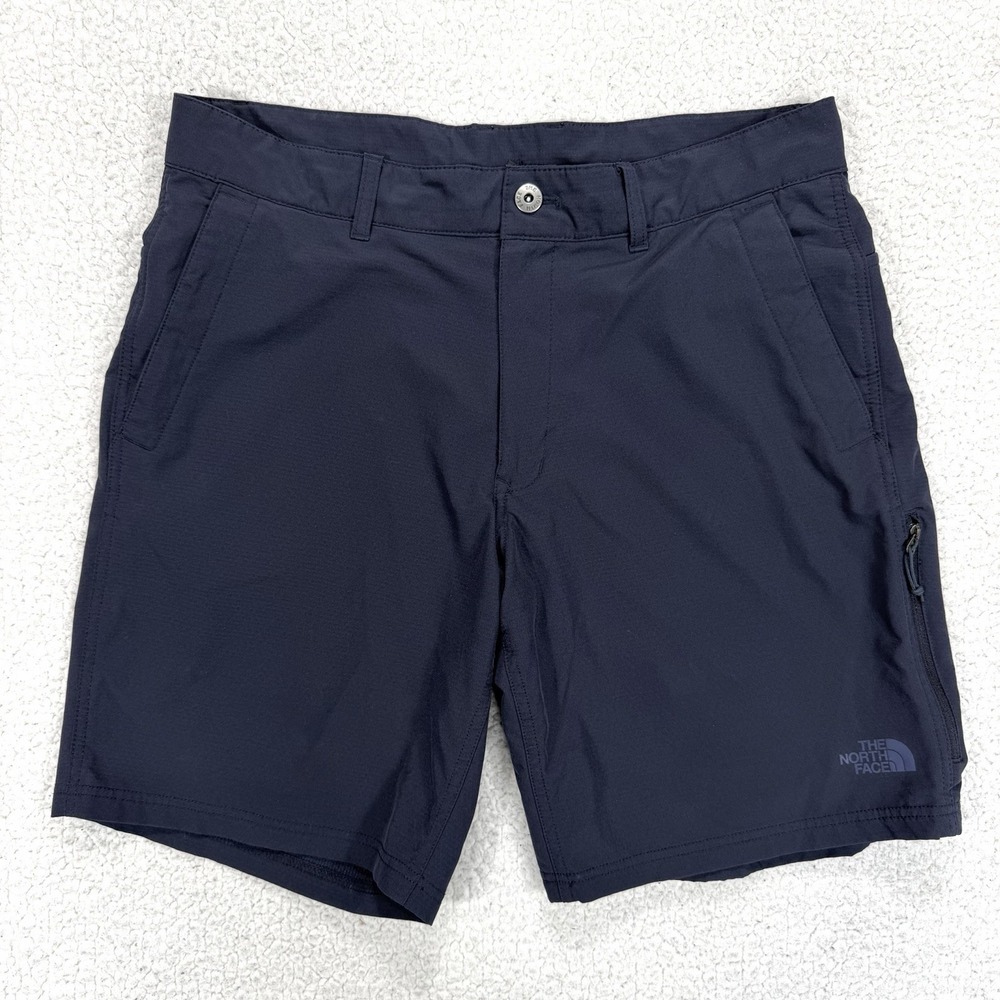 The North Face FlashDry Shorts Men's 34 Navy Hiking Outdoor Gorpcore Lightweight